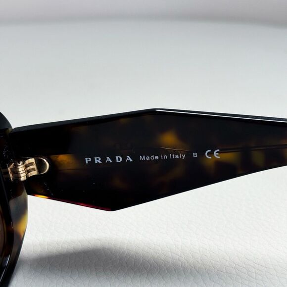 Prada SPR 17W Tortoise Sunglasses - Picture 4 of 13